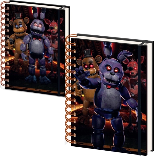 Five Nights At Freddy’s Bloc-notes à spirale 3D A5 Jump