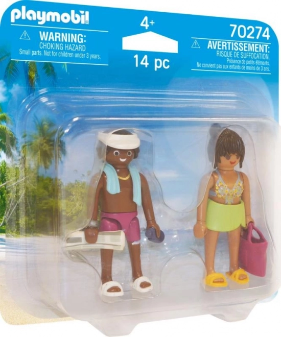 Playmobil Duo Pack Couple en vacances