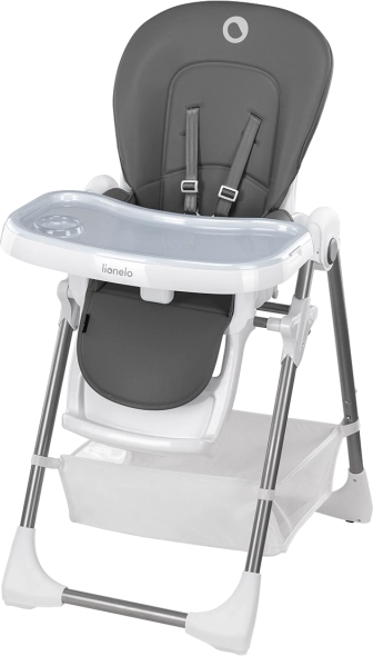 Chaise haute LIONELO Linn Plus – Gris