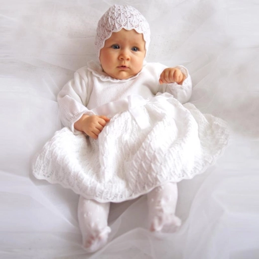 Ensemble de baptême EKO pour fille taille 62