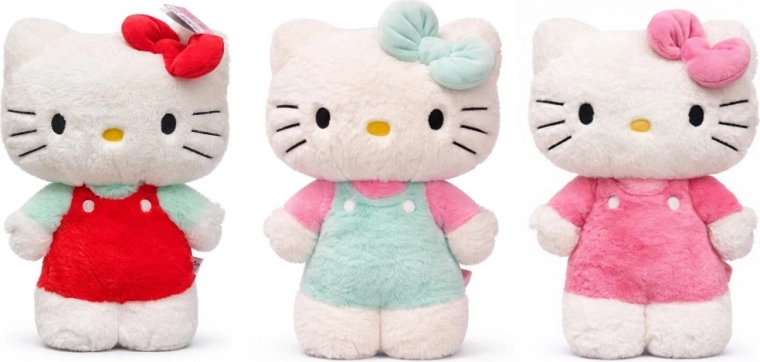 Peluche Hello Kitty fluffy 40 cm