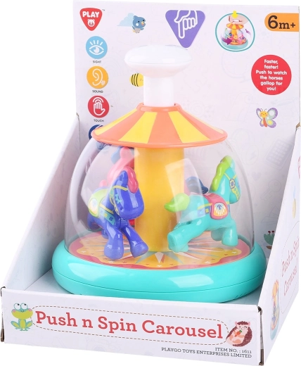 Playgo appuie et fais tourner le manège