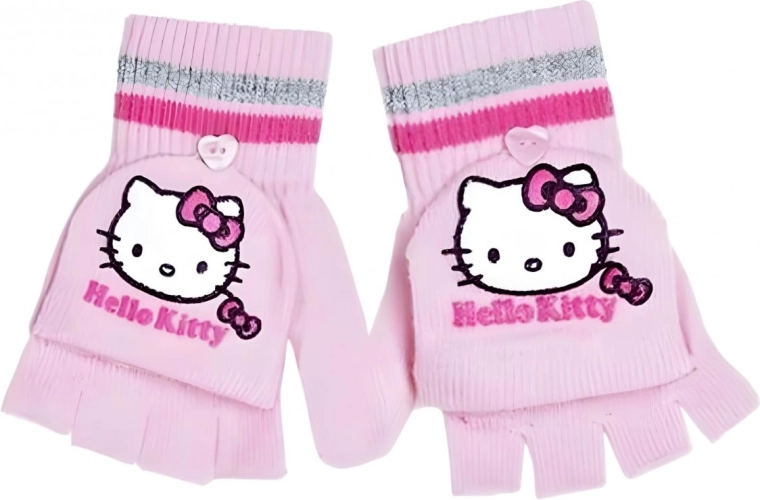 Gants 2 en 1 Hello Kitty - 1 pièce