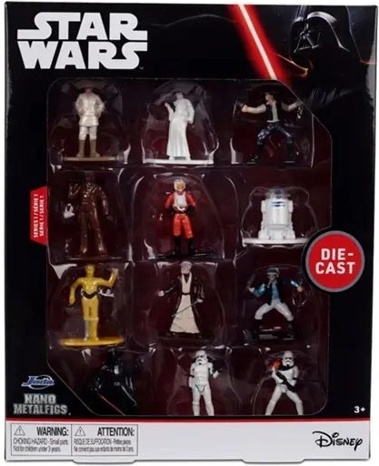 Jada Star Wars set de figurines en métal 4 cm (12 pièces)