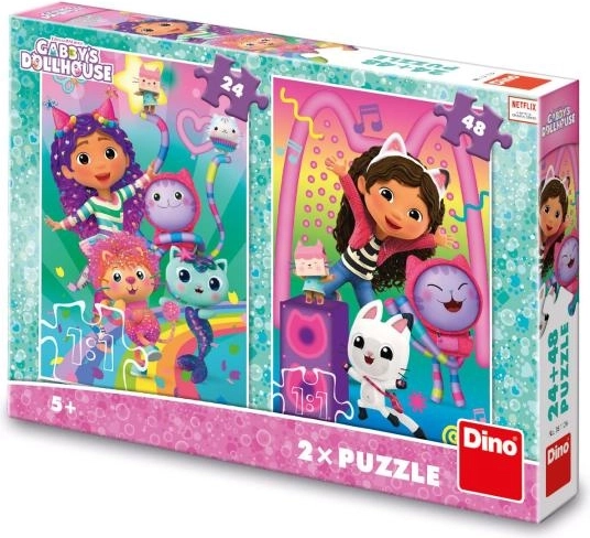 Puzzle pour enfants Fête disco 24+48 pièces