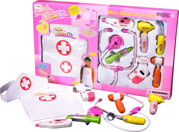 Trousse de médecin Dr. Burska II avec accessoires