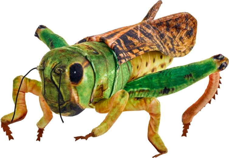 Sauterelle en peluche 41 cm