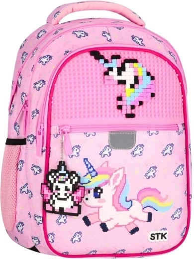Sac à dos scolaire Pixel Unicorn 24 l