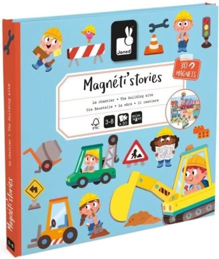 Janod histoires magnétiques sur le chantier