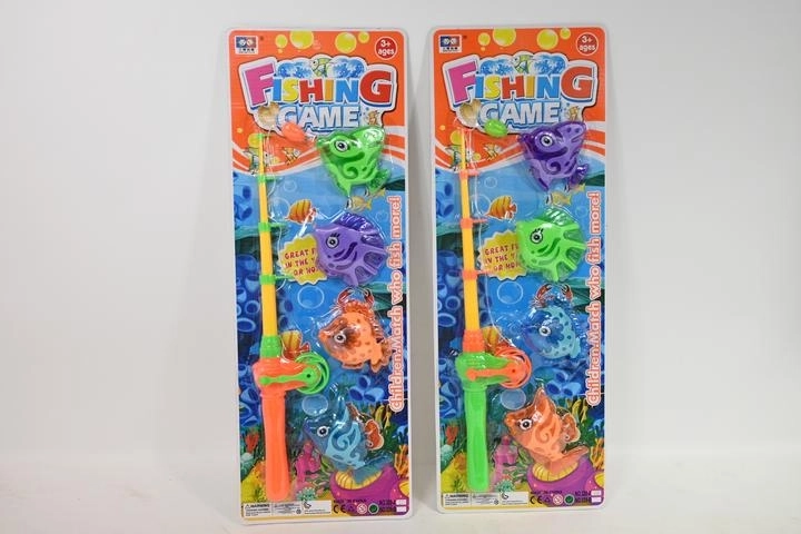 Jeu de pêche magnétique – canne et petits poissons