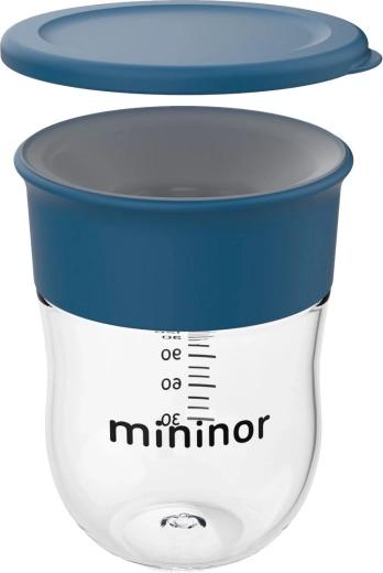 Gobelet d’apprentissage Mininor 220 ml blue whale - 1 pièce