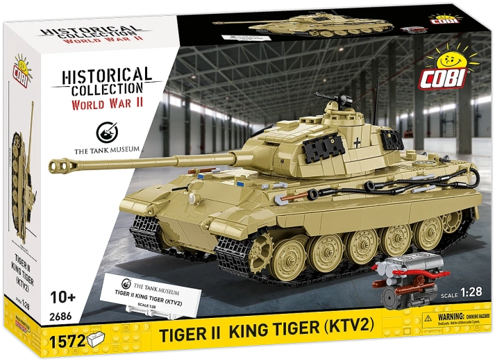 Cobi Tiger II King Tiger (KTV2) 1:28 maquette