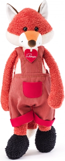 Renard en peluche Leonardo 40 cm