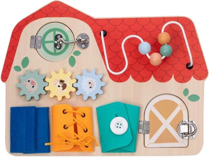 Planche d’activités en bois Free2PLAY