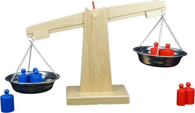 Balance en bois pour enfants
