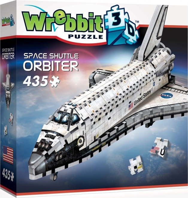 wrebbit puzzle 3D navette spatiale orbiter – navette spatiale, 435 pièces