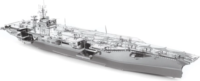 Metal Earth puzzle 3D porte-avions USS Theodore Roosevelt