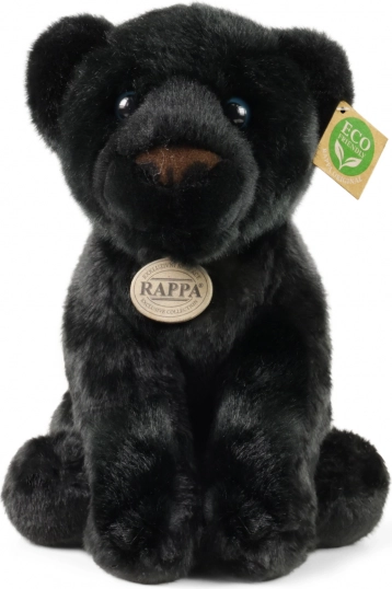 Panthère en peluche assise 30 cm ECO-FRIENDLY