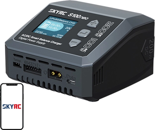 Chargeur intelligent AC/DC SkyRC S100neo