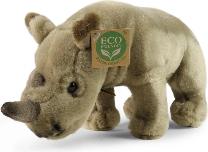 Rappa rhinocéros en peluche debout 23 cm