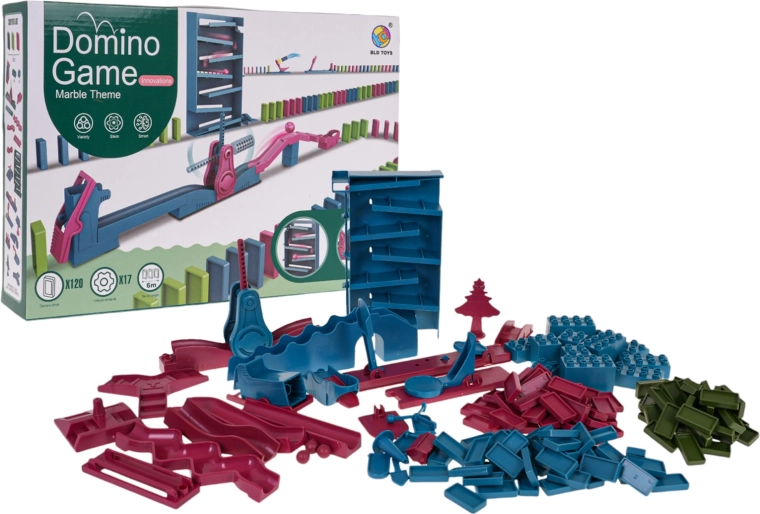 Ensemble coloré de dominos pour enfants