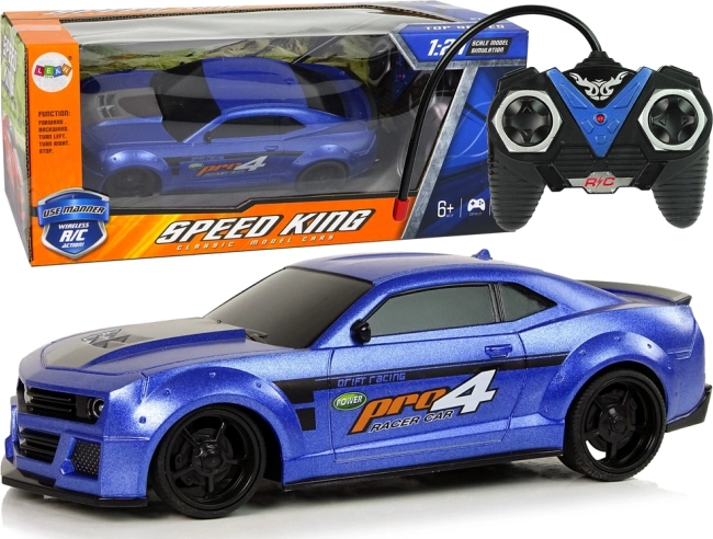 Voiture de sport télécommandée 1:24 Racing Blue Vitres teintées