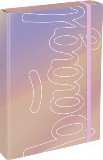 Chemises pour cahiers scolaires A4 Jumbo Pastel