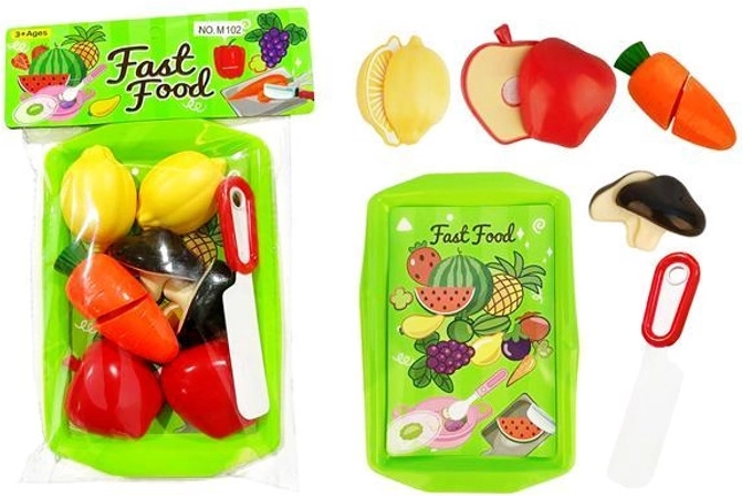 Fruits et légumes à découper – set pour enfant