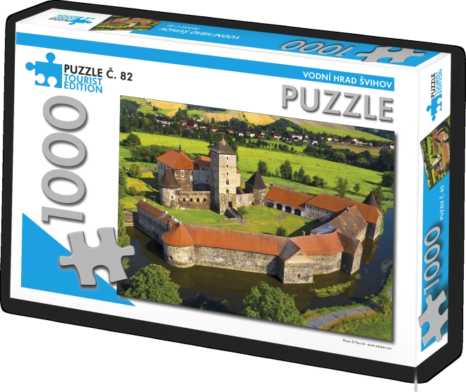 Puzzle Château de Švihov 1000 pièces