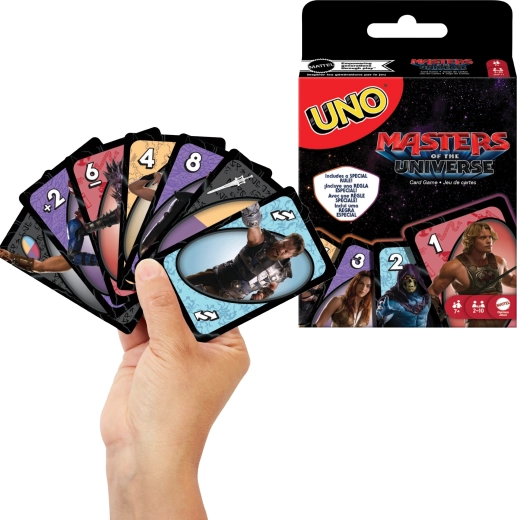 Mattel Uno Masters of the Universe – Maîtres de l’Univers