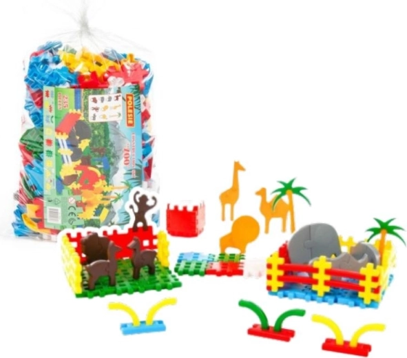 Jeu de construction Blok Zoo – set zoo créatif, 235 pièces