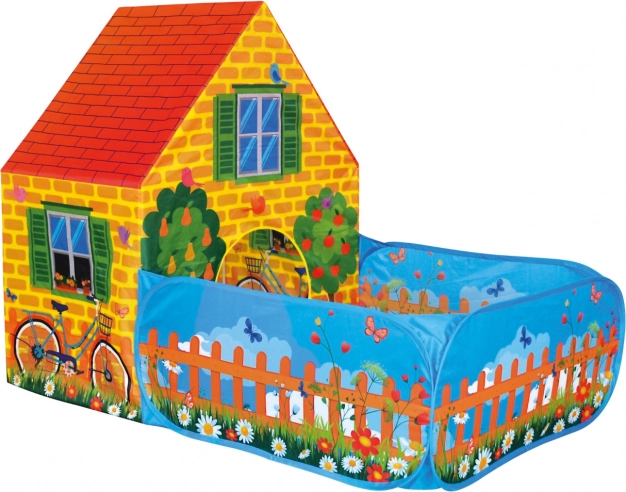 Bino Tente maison avec jardinet