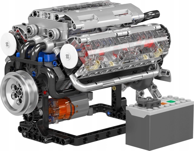 Kit de construction de moteur V8 Mould King – 552 pièces
