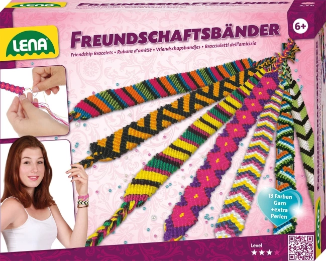 LENA kit de fabrication de bracelets d’amitié – grand