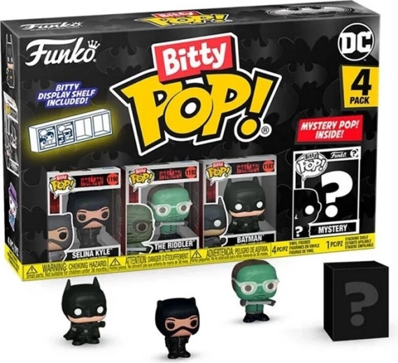 Funko Bitty POP! DC Batman 85th Catwoman – paquet de 4 pcs