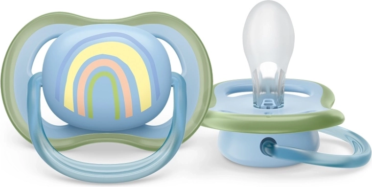 Philips Avent sucette Ultra Air 0–6 m arc-en-ciel