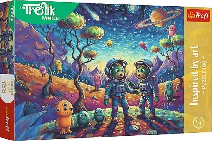 Puzzle Trefl 100 pièces Inspired by Art : fantaisie cosmique