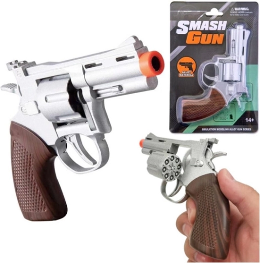 Revolver en métal à amorces Smash Gun