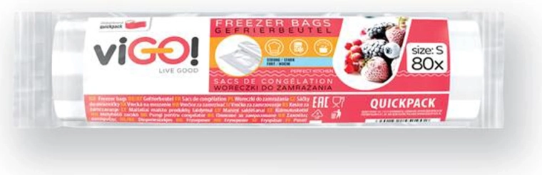 Sachets en polyéthylène 20 × 30 cm, 80 pcs