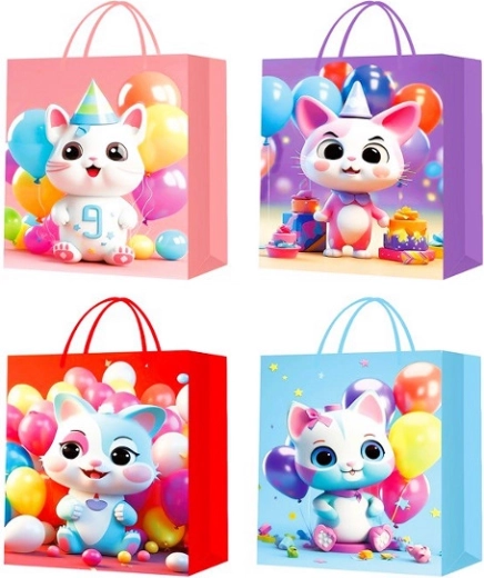 Sac cadeau M – motifs assortis