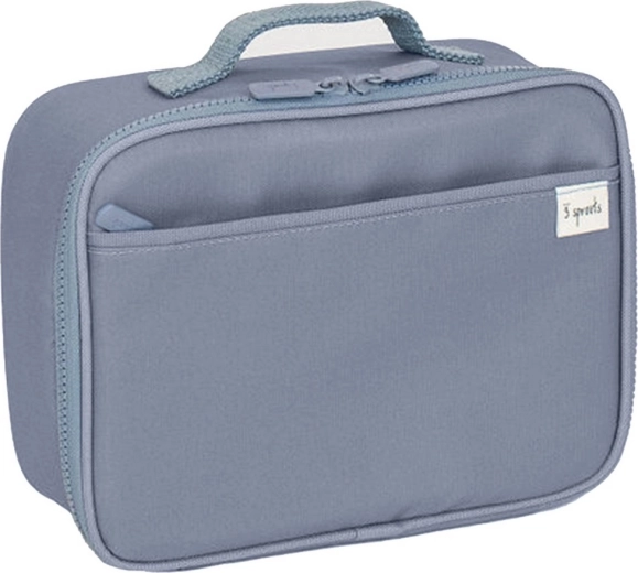 3 Sprouts sac à déjeuner recycled blue - 1 pièce