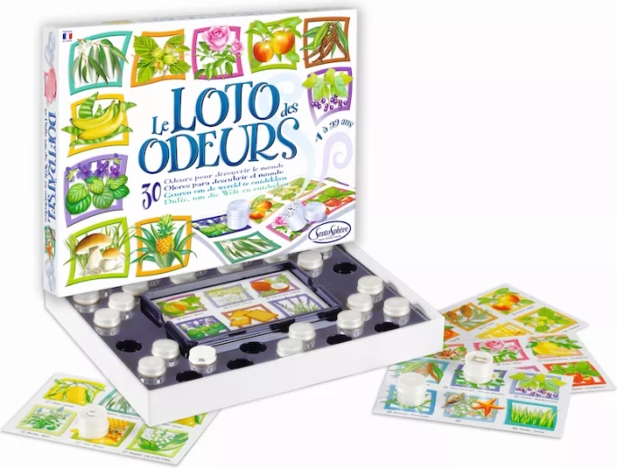 Sentosphere Parfums du monde – jeu sensoriel pour entraîner l’odorat