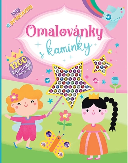 Coloriages avec strass Fées et princesses