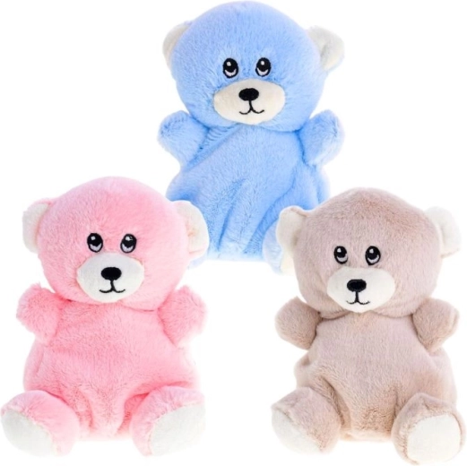 Mini Club ours en peluche doudou veille pour s’endormir en trois couleurs