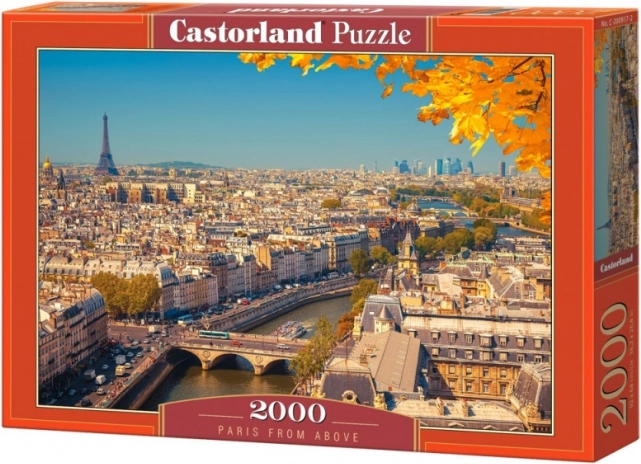 Puzzle 2000 pièces Paris vue d’en haut