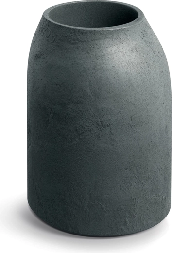 Pot de fleurs Epocco Bold 48 cm – graphite, polyéthylène résistant au gel