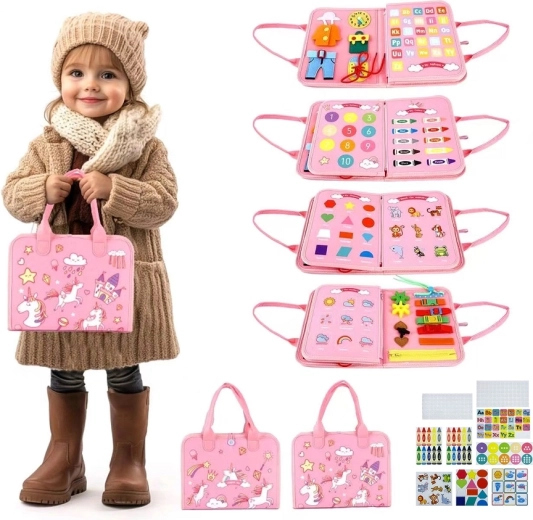 2Kids Toys livre sensoriel d'activités Licorne