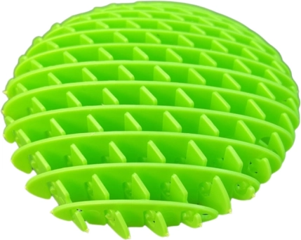 Fidget antistress élastique sensorimoteur vert 10 cm