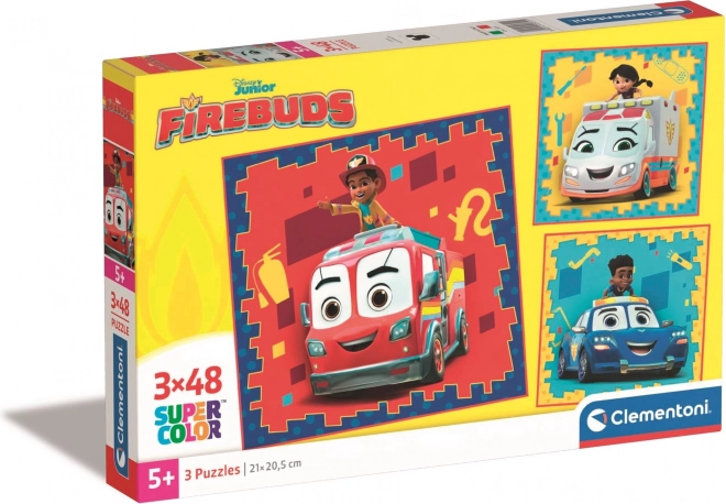 CLEMENTONI Puzzle Autoparta 3x48 pièces