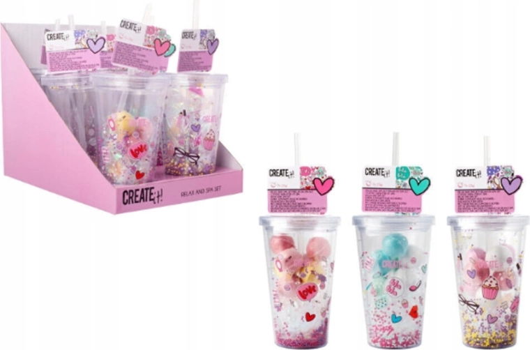 Create It! bombes de bain spa en tasse pour enfants